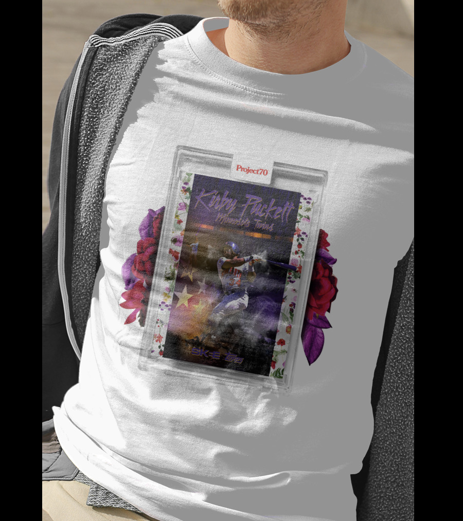 Kirby Puckett Minnesota Twins Project70 Topps DJ Skee T-Shirt