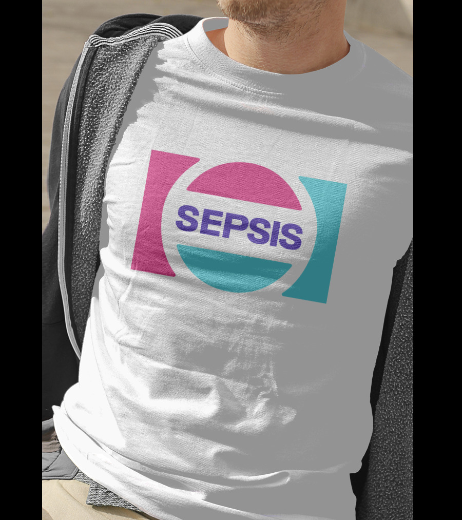 Pander Store Mechazawa Sepsis Logo Circular Colorful T-Shirt