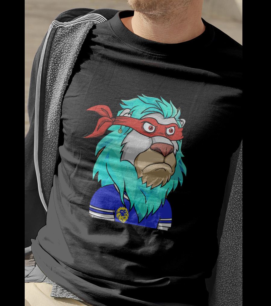 Chris Maddern 6621 Lazy Lions Ninja Opensea Bungalows T-Shirt
