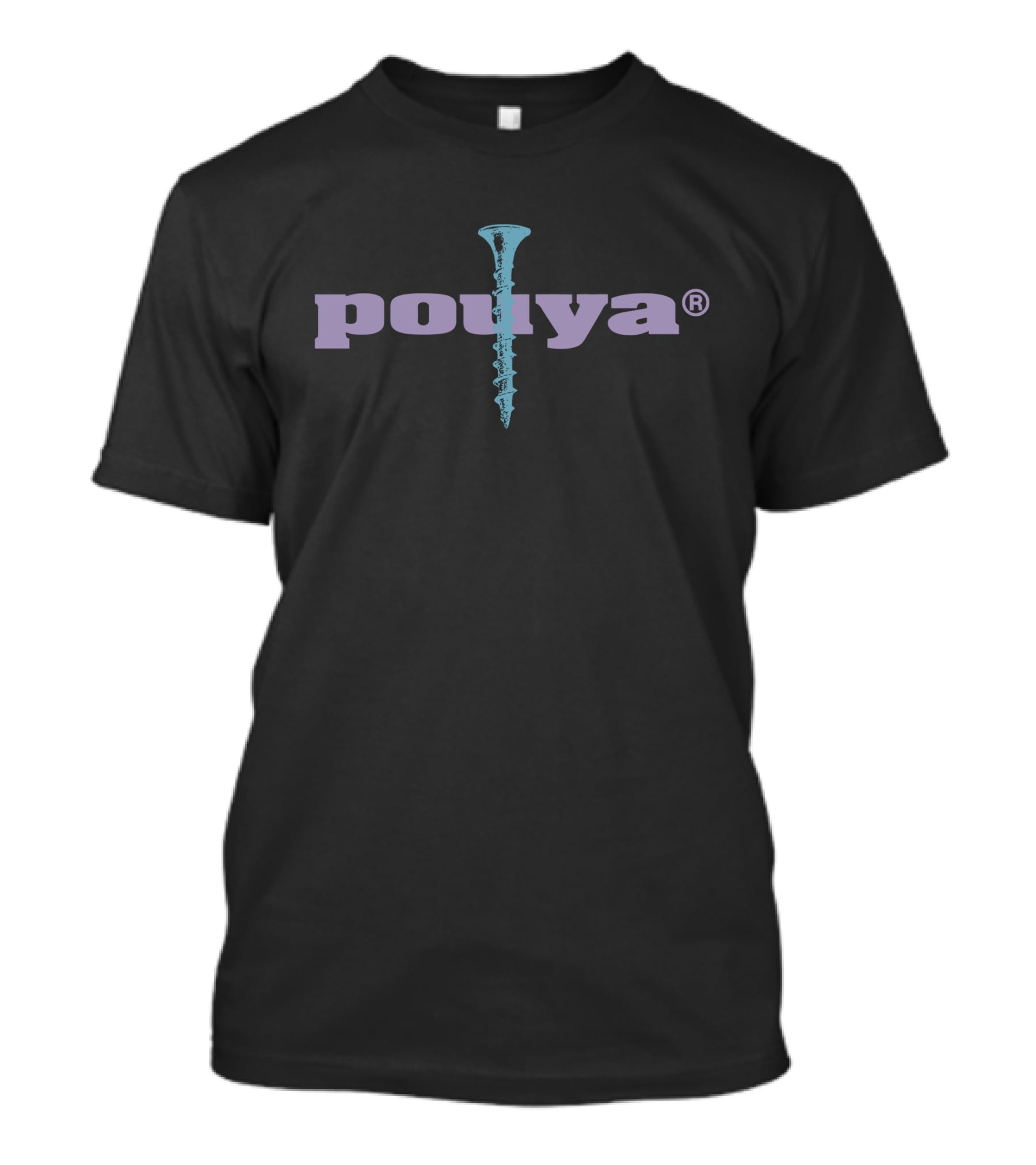 Pouya Screw Ya Merch With Blue Screw T-Shirt