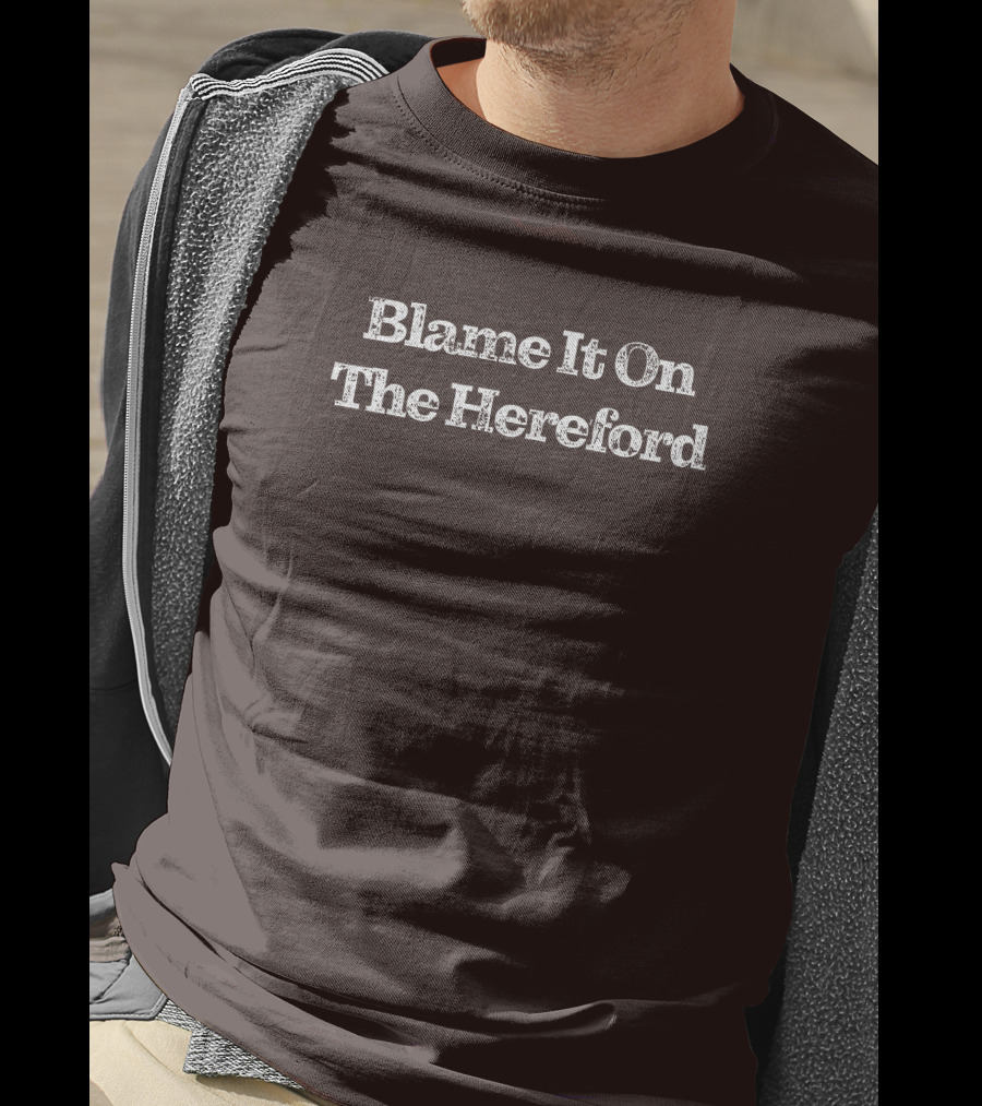 Parker Cattle Blame It On The Hereford T-Shirt