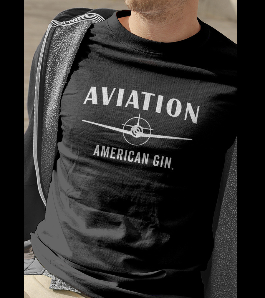 Aviation American Gin Aviationgin Shop Merch Vancity Reynolds Mike Haracz Flight T-Shirt