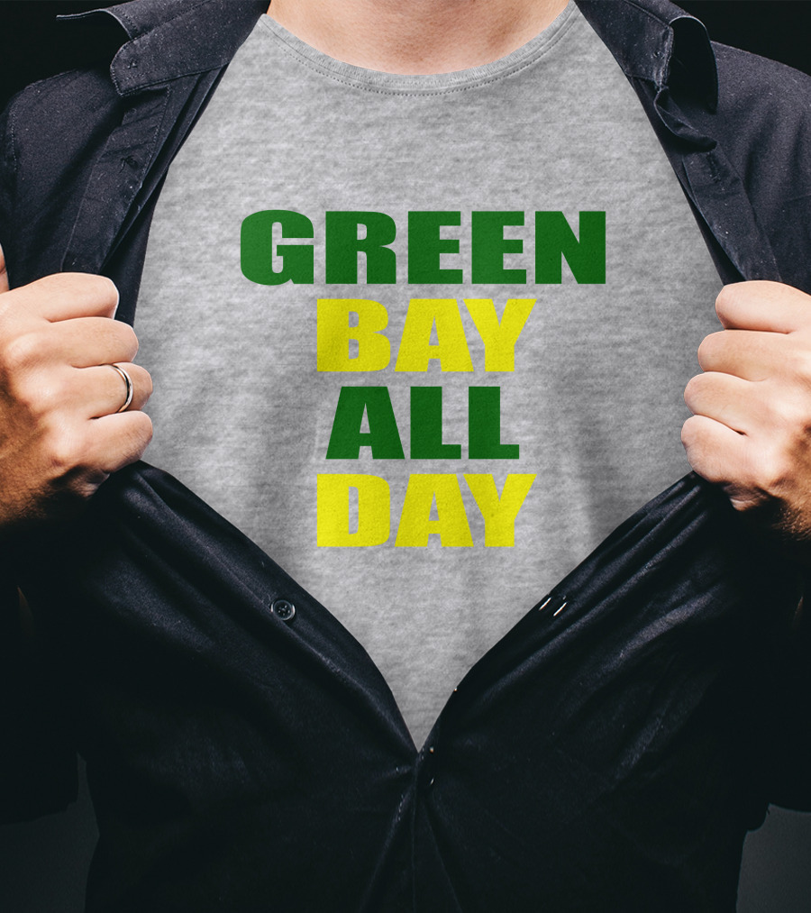 Green Bay All Day Packers Fan Edition Sam 2 Point Oh T-Shirt
