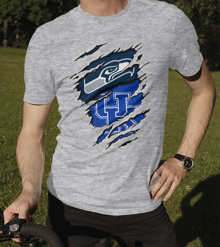 Seahawks UK Logo Fusion T-Shirt