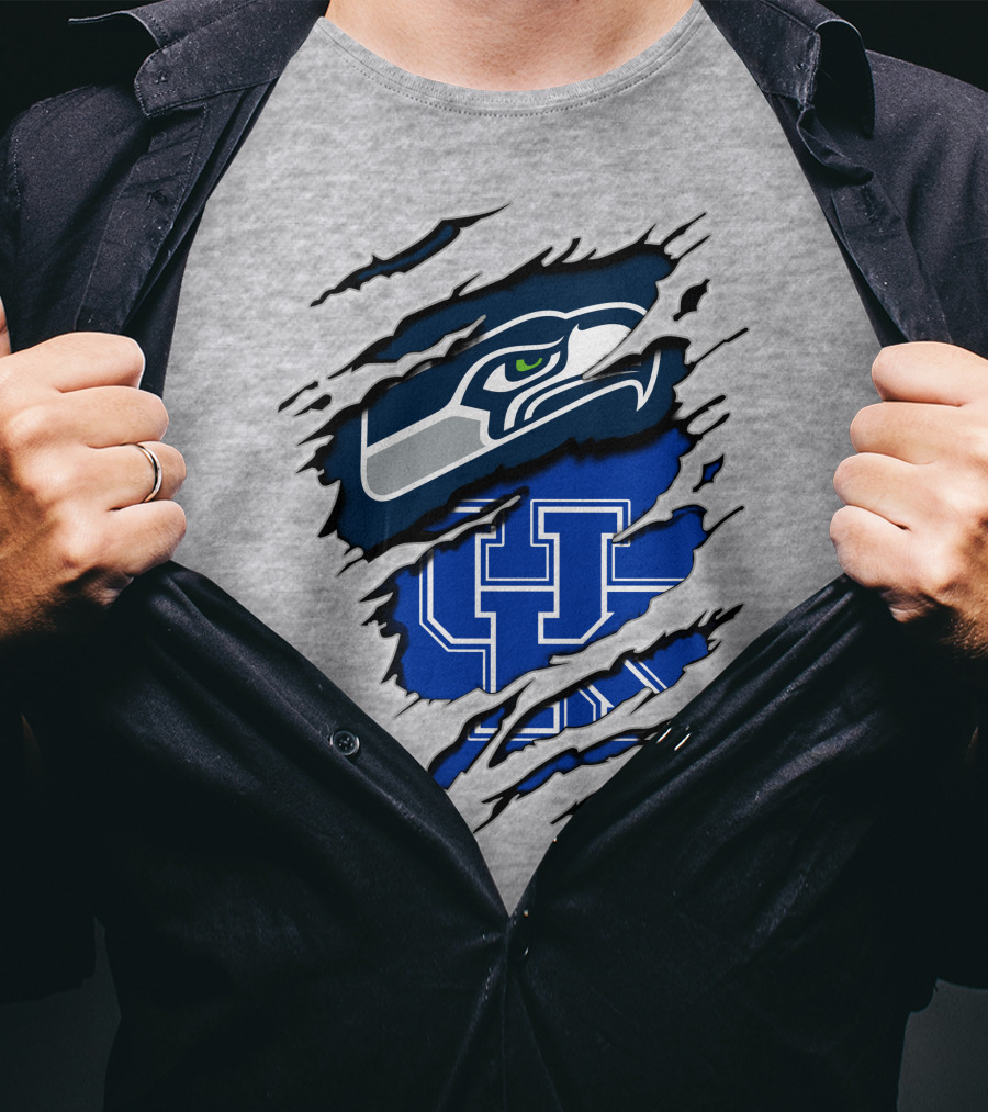 Seahawks UK Logo Fusion T-Shirt