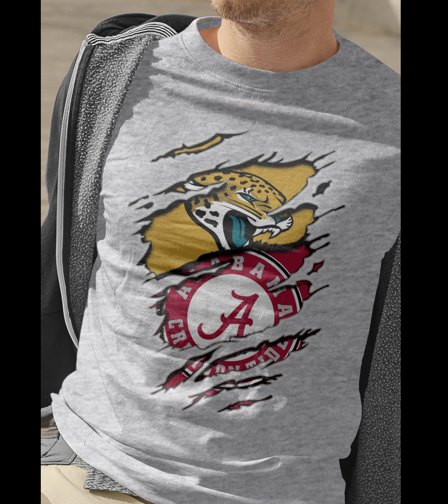 Alabama Crimson Tide Jaguars Rip T-Shirt