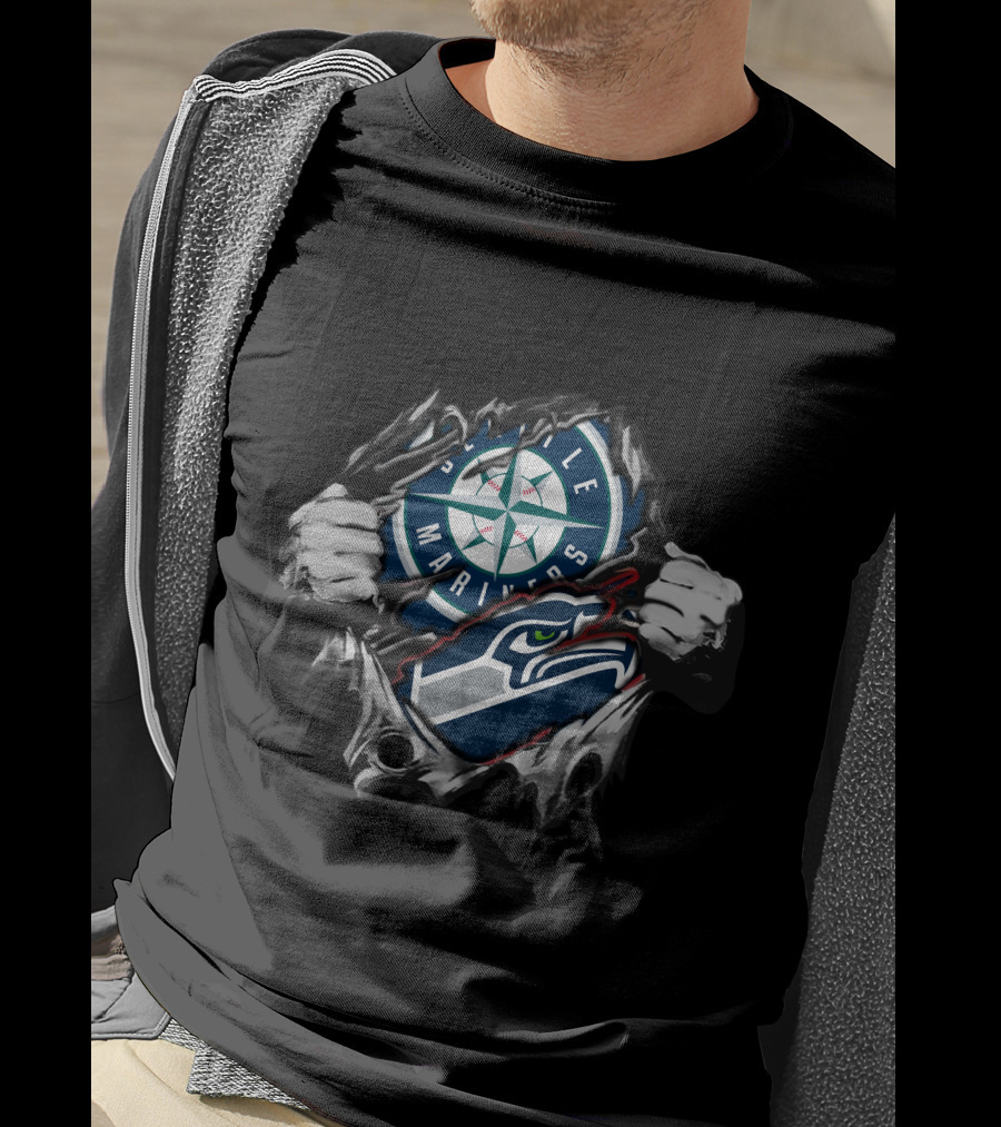 Seattle Mariners Seahawks T-Shirt