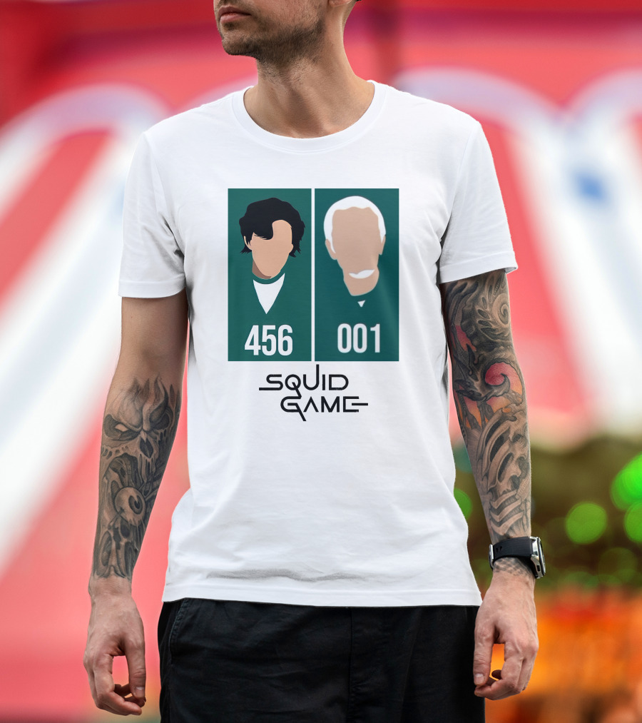 Squid Game Hero 456 001 Pair T-Shirt
