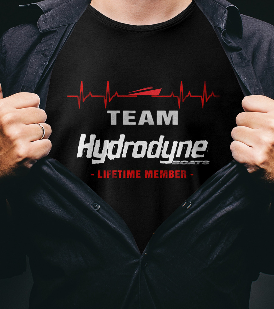 Team Hydrodyne Boats Lifetime Member T-Shirt