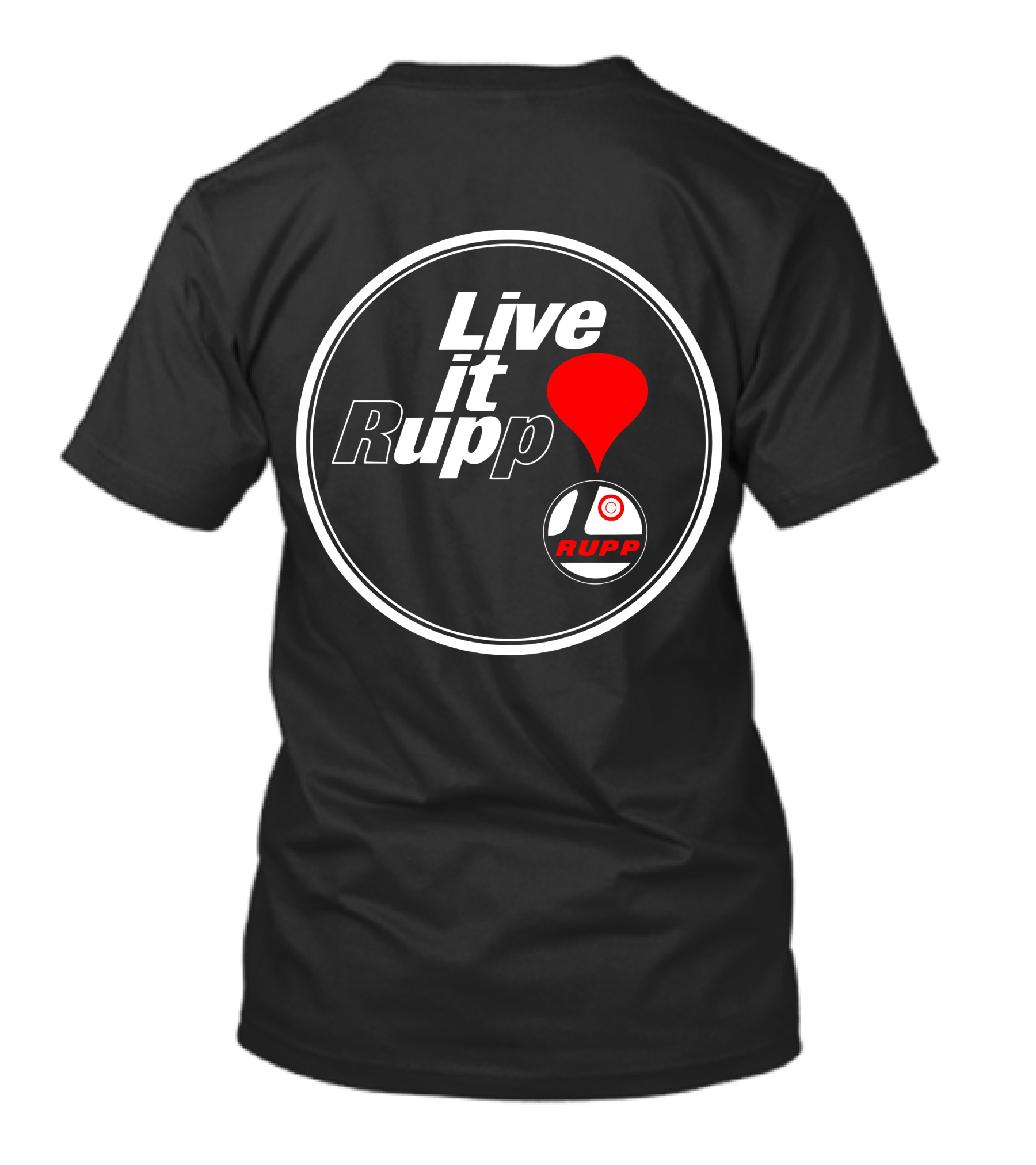 Live It Rupp Vintage Logo Red Balloon T-Shirt