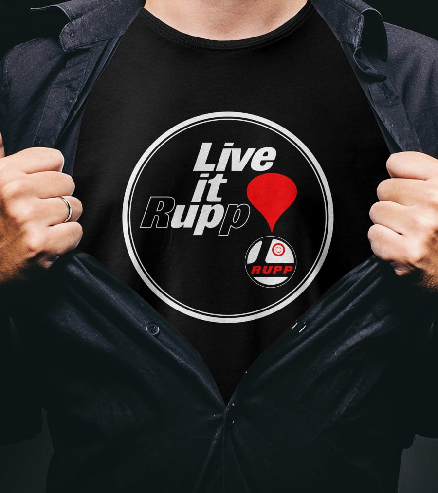 Live It Rupp Vintage Logo Red Balloon T-Shirt