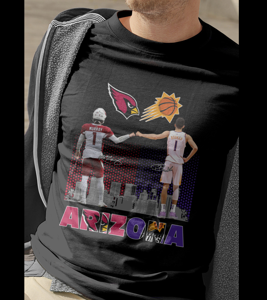Arizona Cardinals Suns Murray Booker T-Shirt