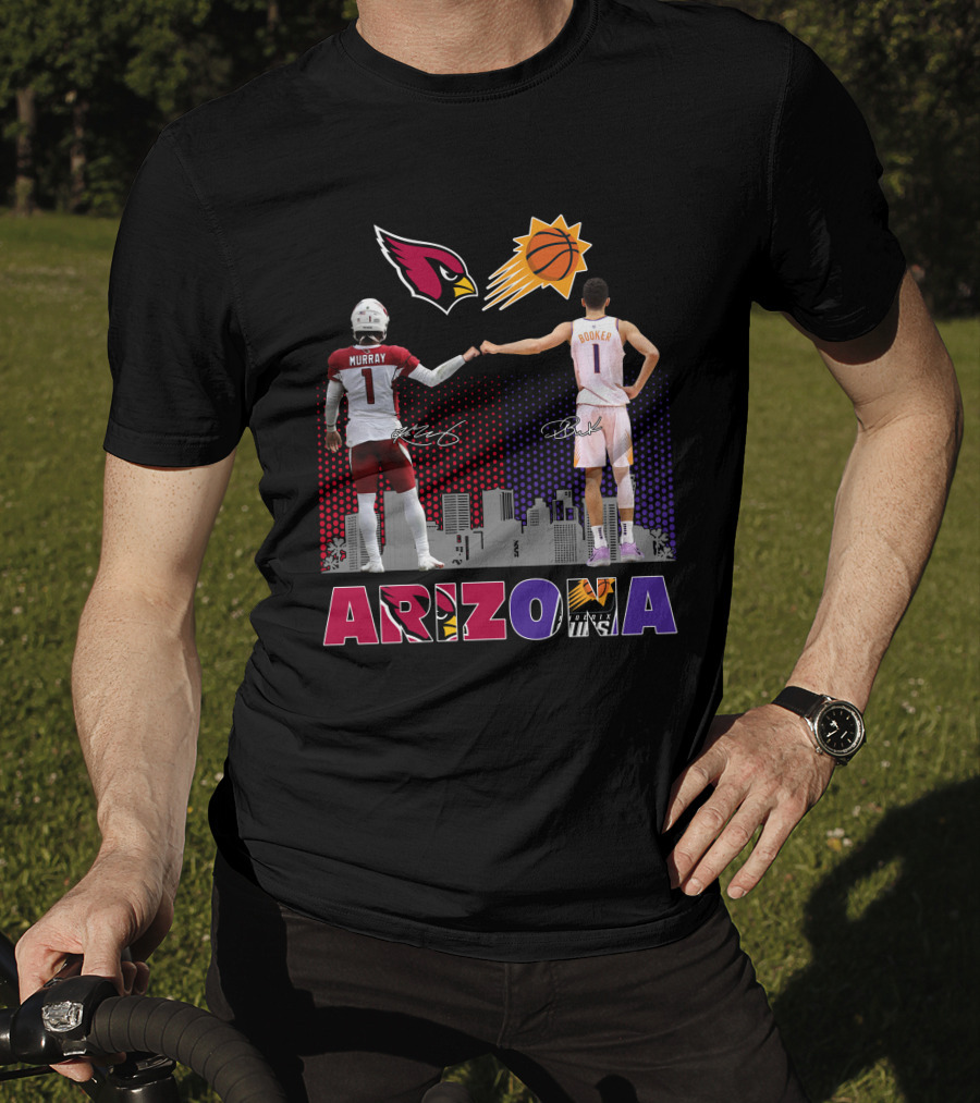 Arizona Cardinals Suns Murray Booker T-Shirt