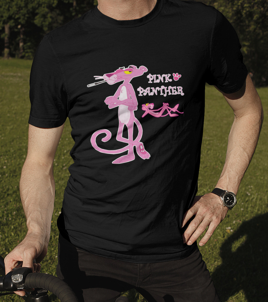 Pink Panther Classic Style Lined T-Shirt