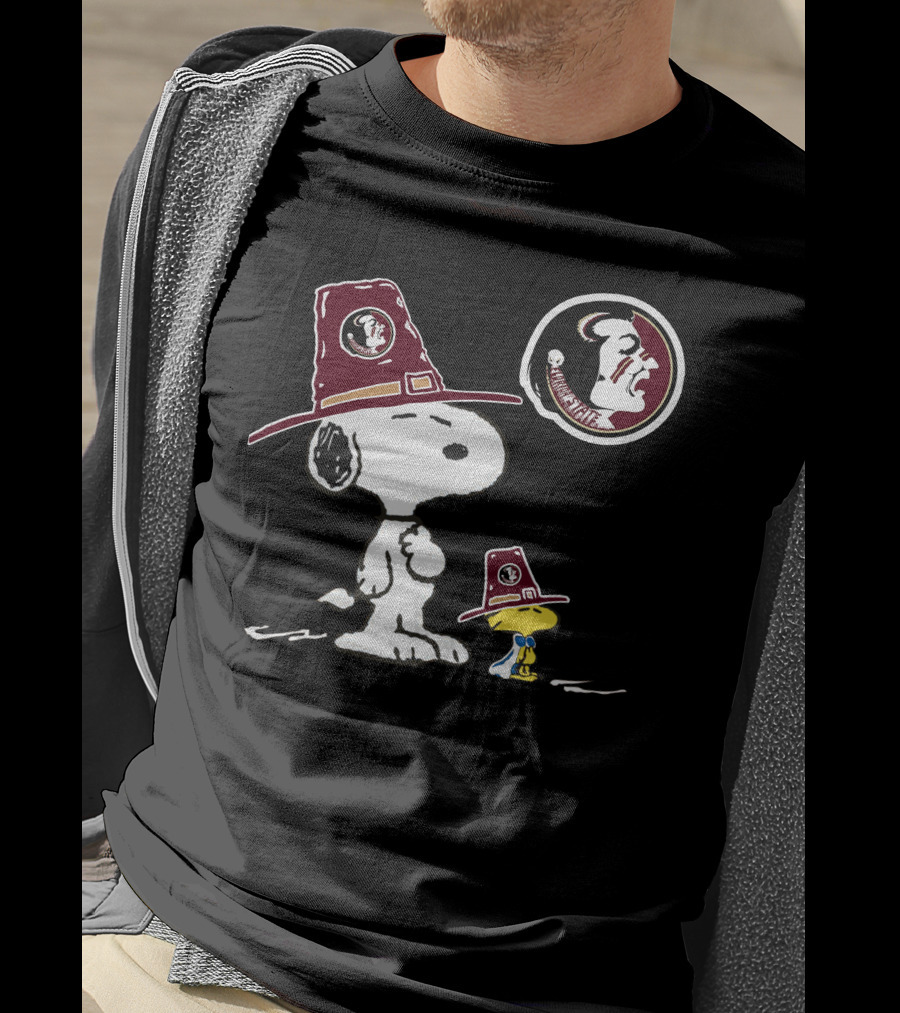 Florida State Seminoles Snoopy And Woodstock T-Shirt