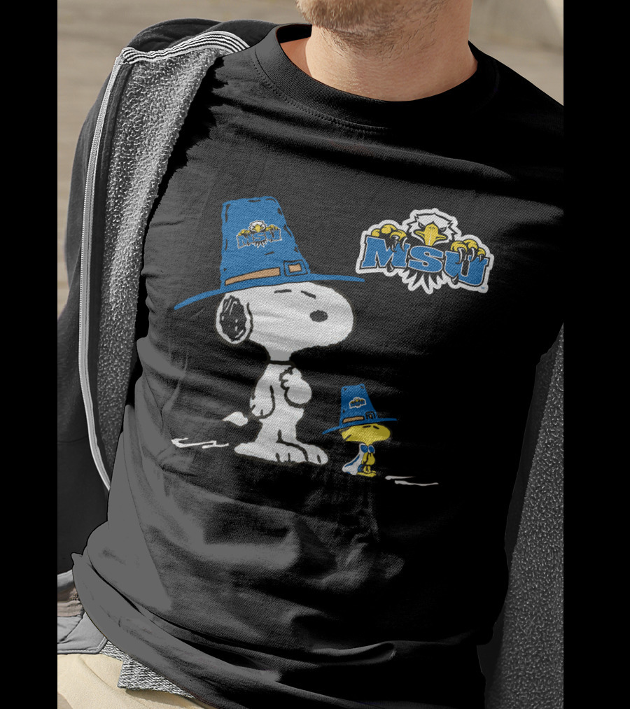 Morehead State Snoopy Woodstock MSU Eagles T-Shirt
