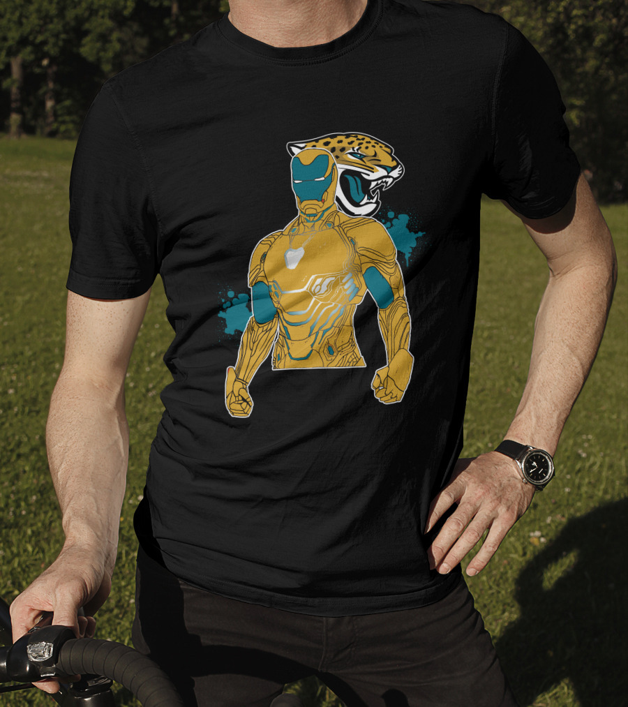 Iron Man Jaguars Crossover T-Shirt