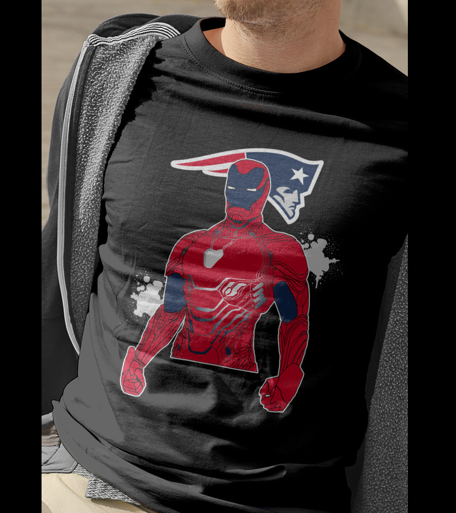 Iron Man Patriots Crossover Fusion T-Shirt
