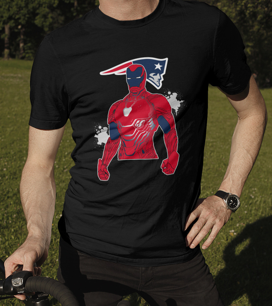 Iron Man Patriots Crossover Fusion T-Shirt