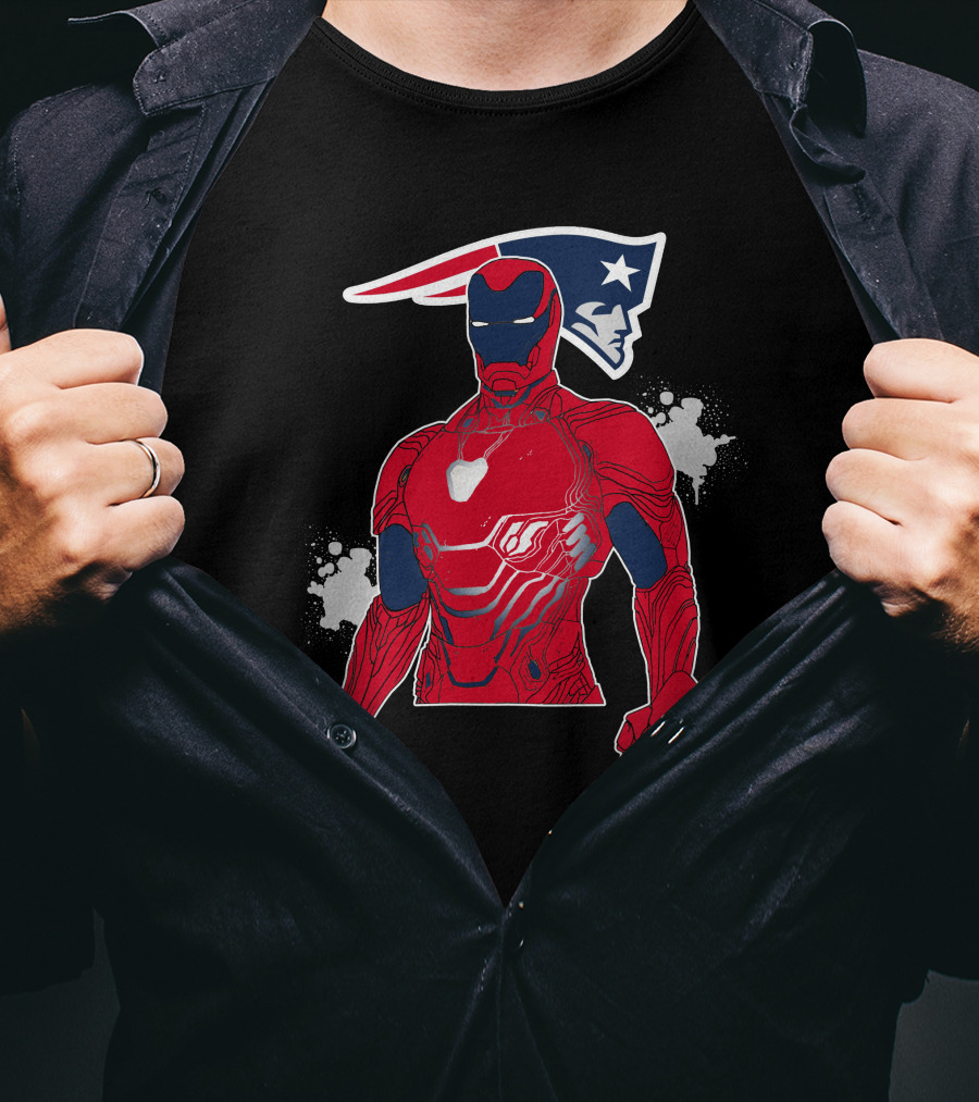 Iron Man Patriots Crossover Fusion T-Shirt