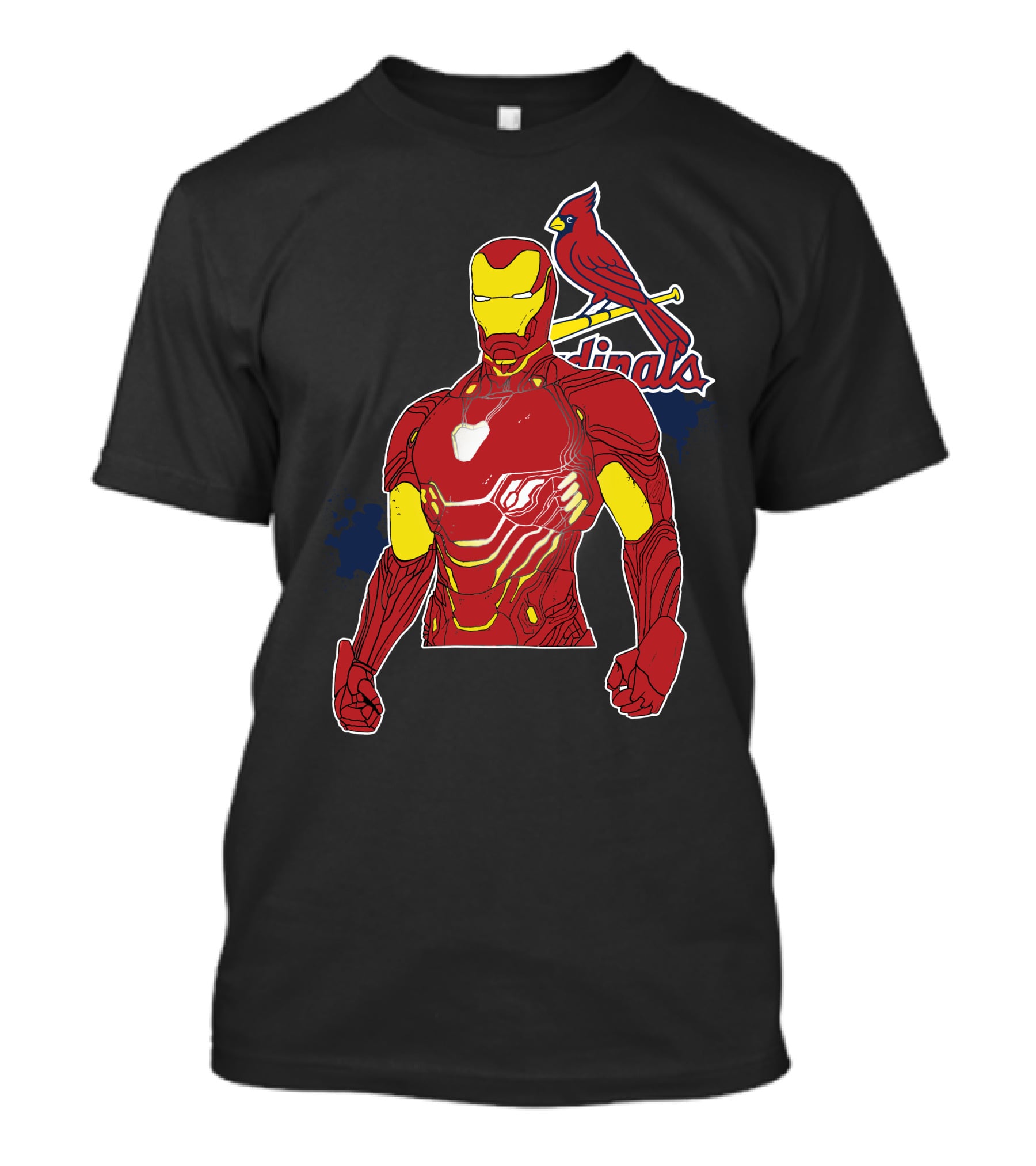 Iron Man St Louis Cardinals Crossover T-Shirt