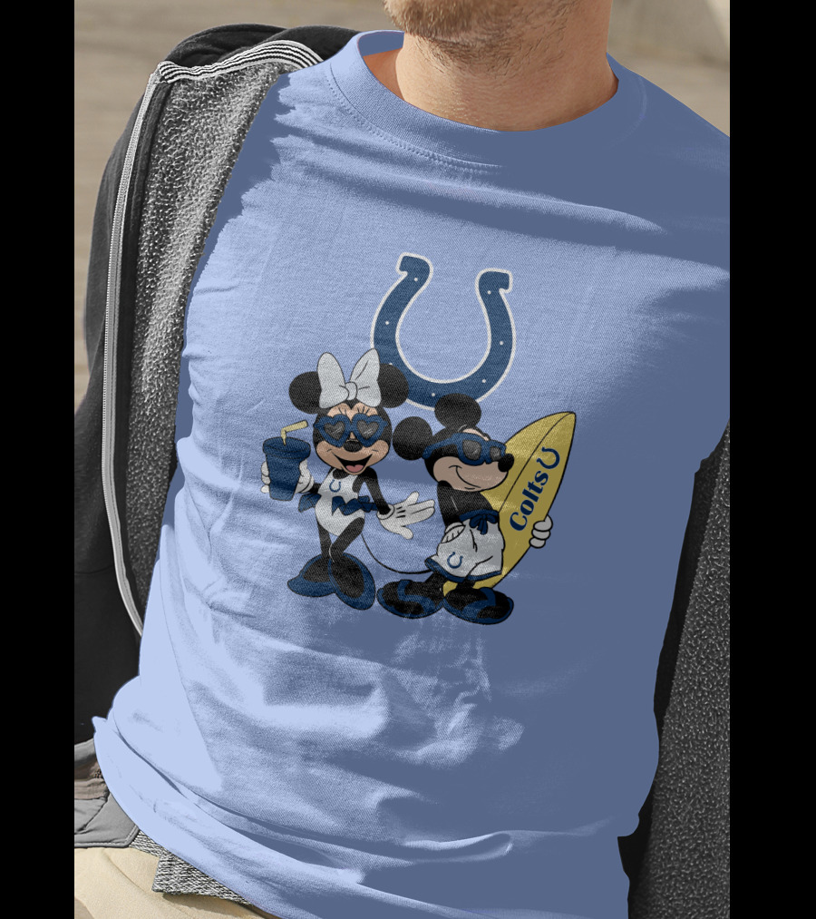 Colts Mickey Happy Vacation Colts U T-Shirt