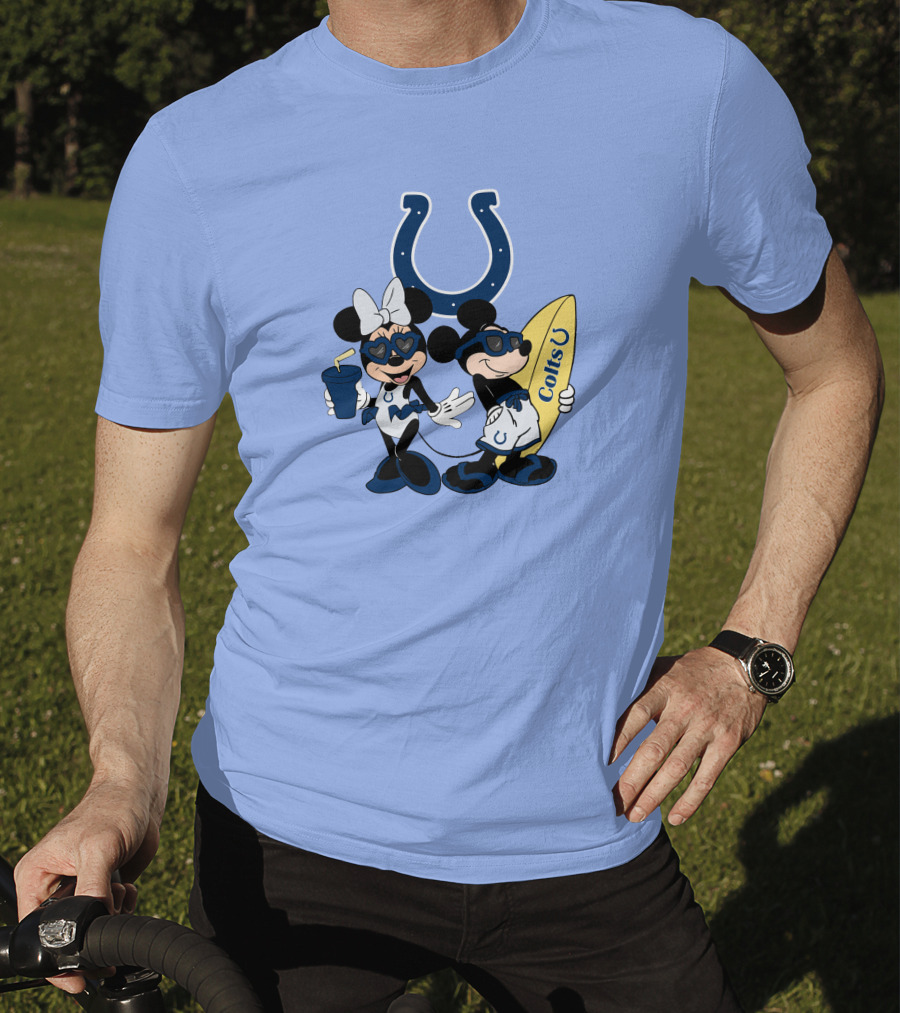 Colts Mickey Happy Vacation Colts U T-Shirt