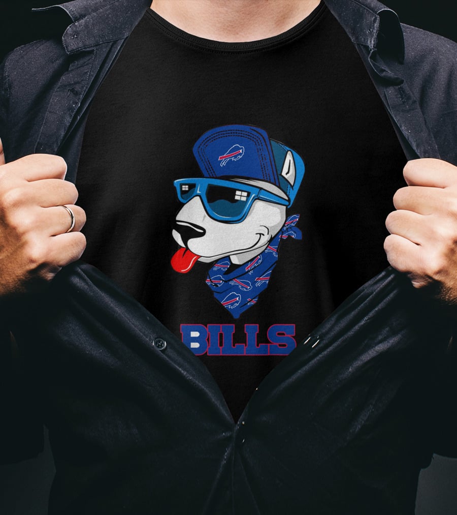Bills Bull Terrier Cool Buffalo Fan Gear T-Shirt