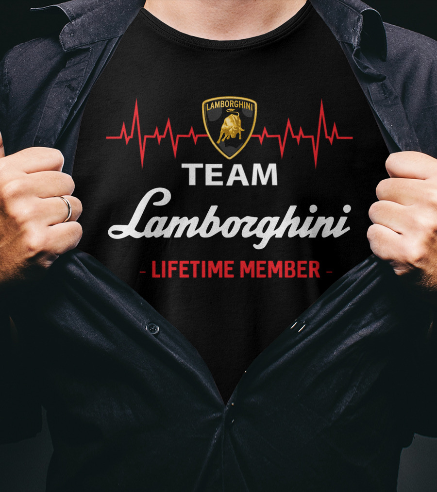 Team Lamborghini Lifetime Member T-Shirt