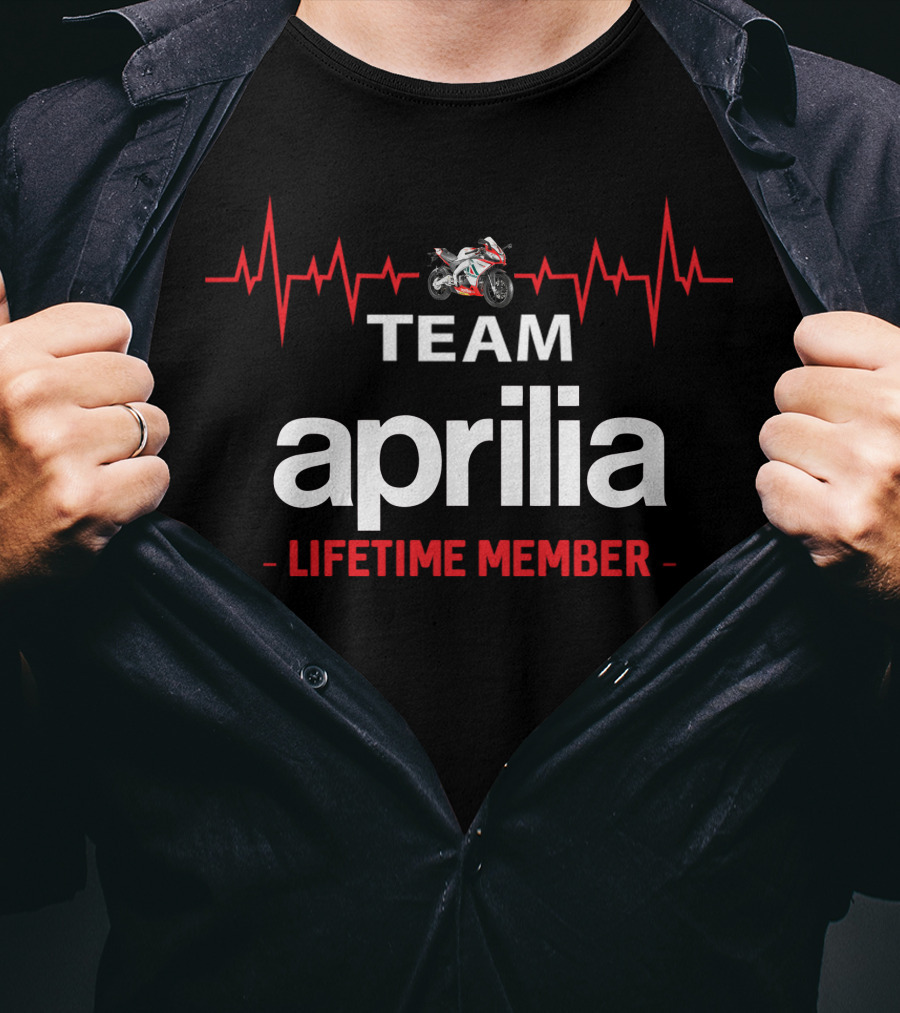 TEAM Aprilia LIFETIME MEMBER T-Shirt