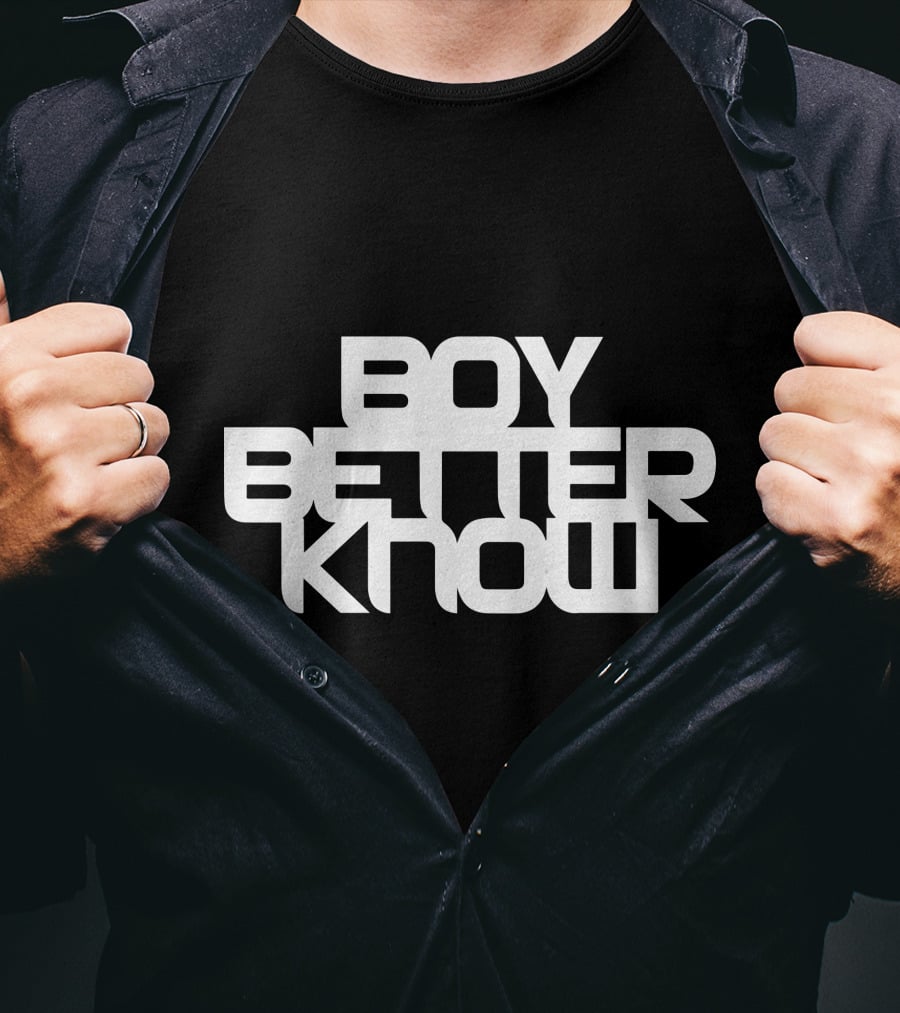 Boy Better Know Grime Collective Logo Hoodie Music Streetwear T-Shirt
