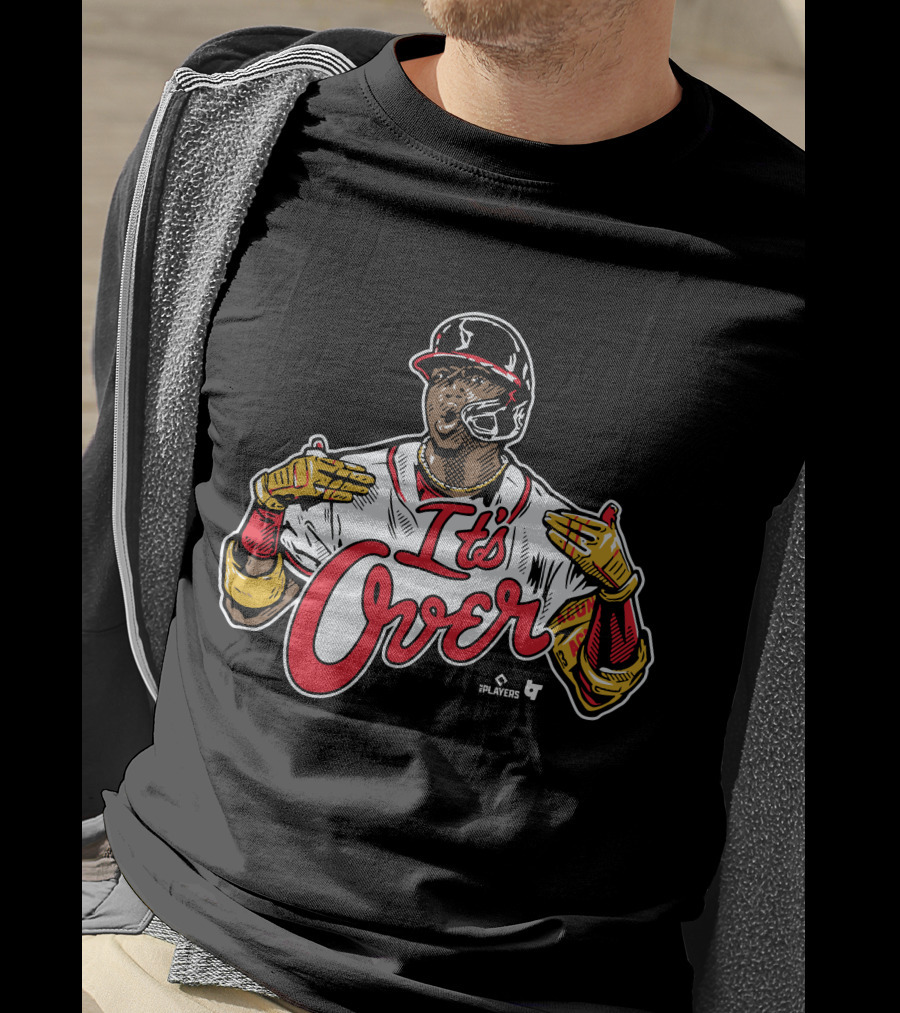 It's Over Baseball Illustration By 7Players And BT Skills T-Shirt