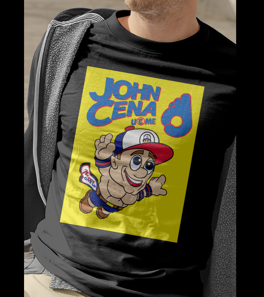 John Cena Never Give Up U C ME Mario T-Shirt