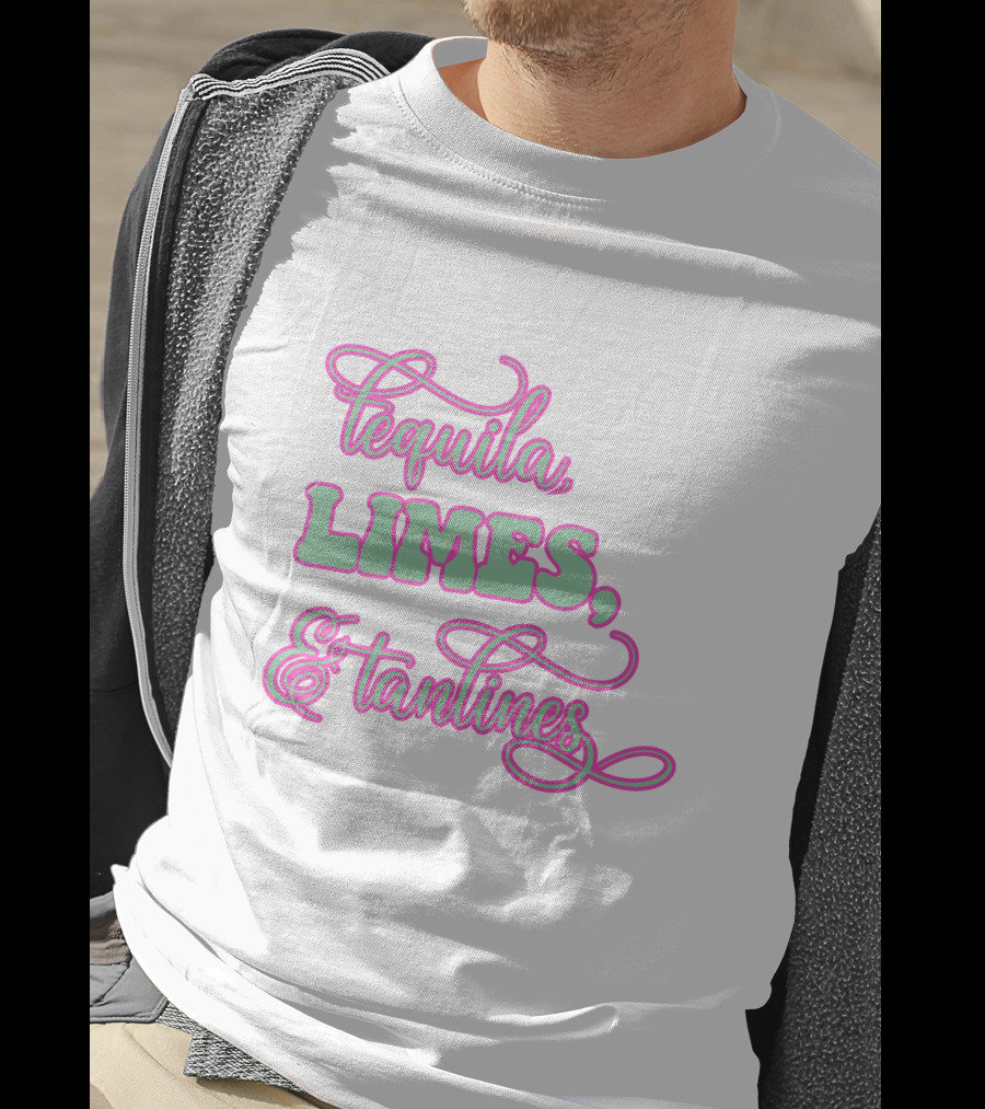 Tequila Limes And Tan Lines T-Shirt