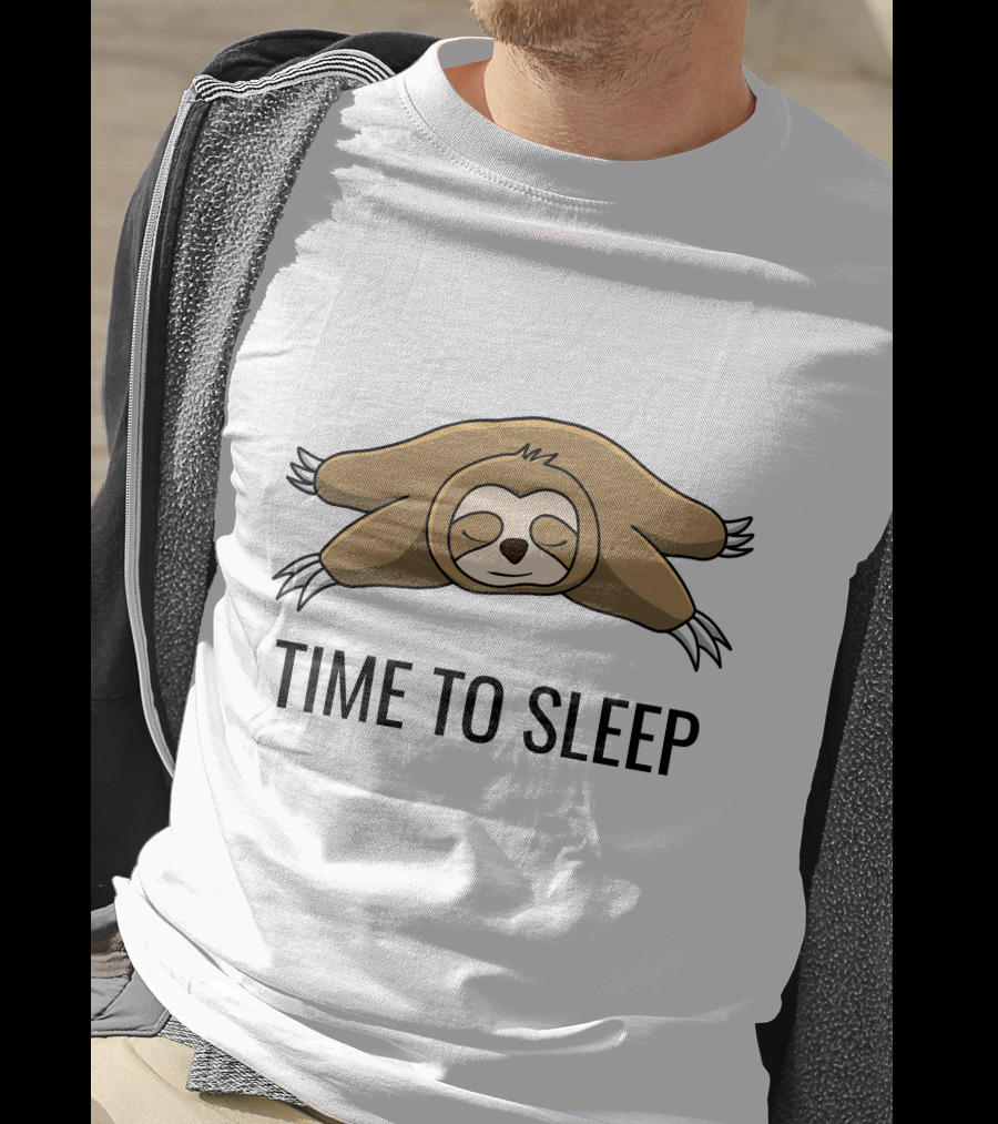 Sleepy Sloth Nap Time Bliss T-Shirt