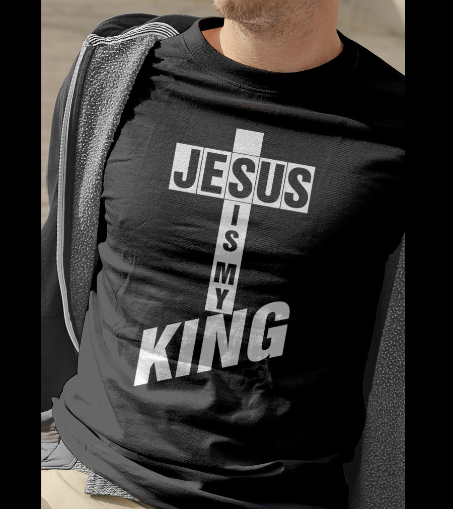Jesus Is My King Cross T-Shirt