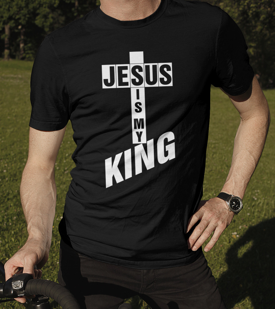 Jesus Is My King Cross T-Shirt