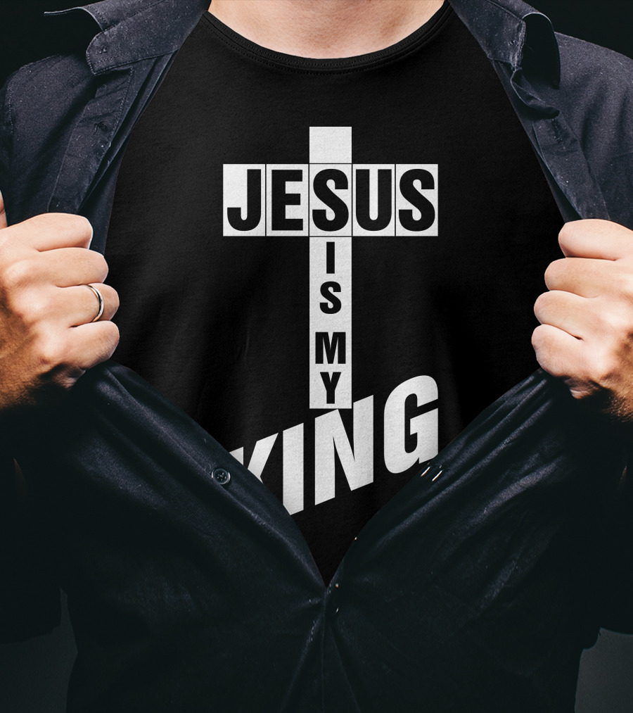 Jesus Is My King Cross T-Shirt