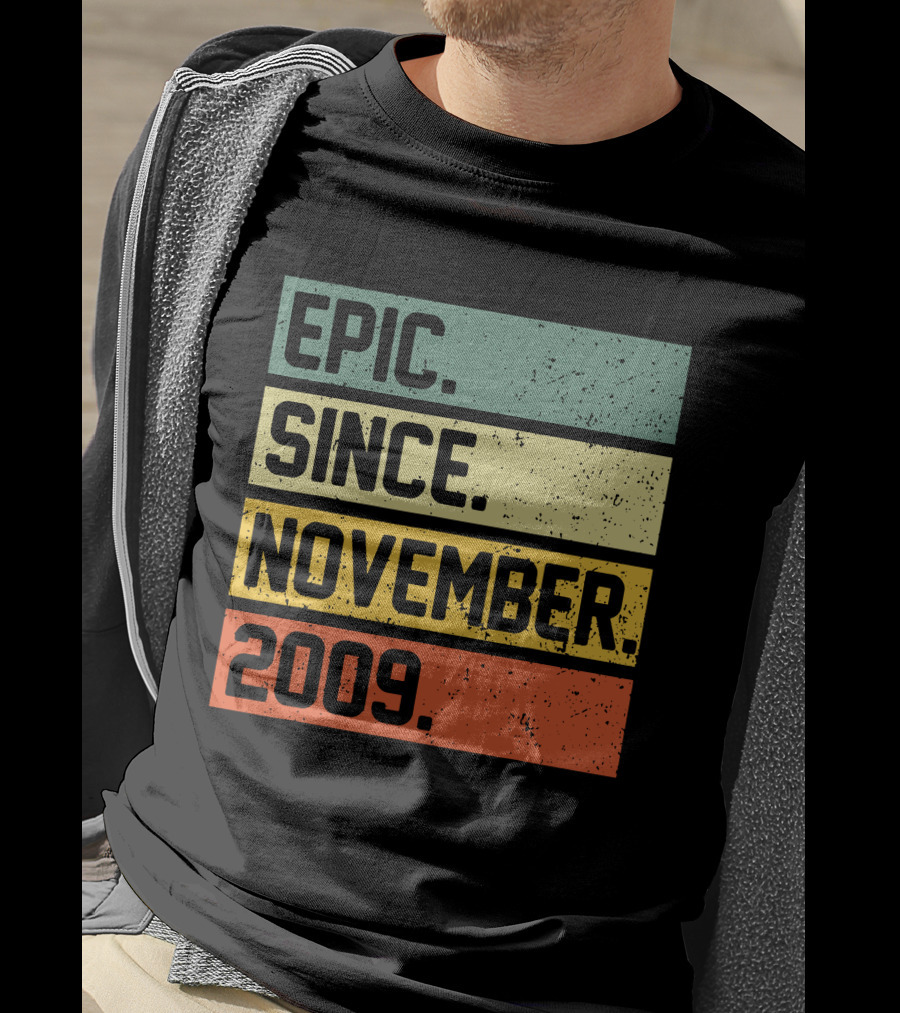 Epic Since November 2009 Retro T-Shirt