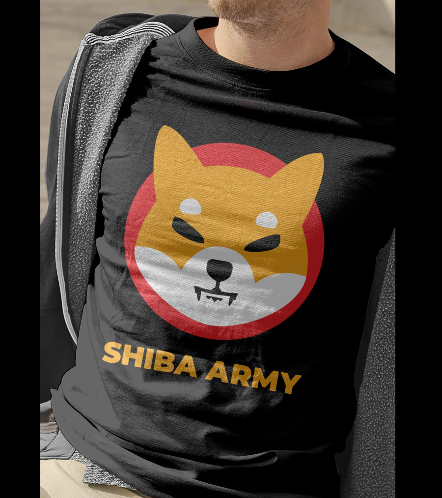 Shiba Army Dog T-Shirt