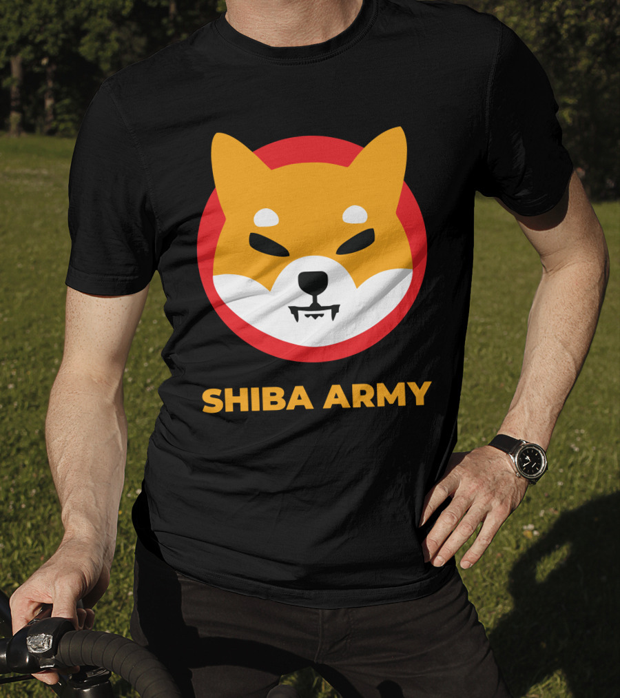 Shiba Army Dog T-Shirt