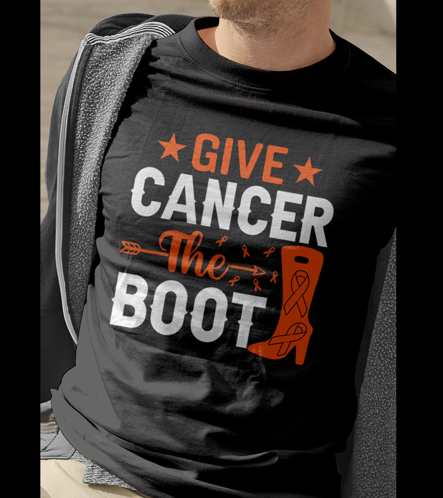 Give Cancer The Boot T-Shirt