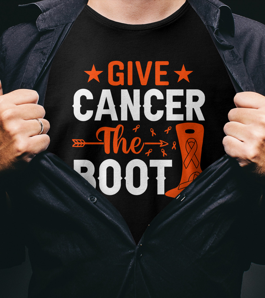 Give Cancer The Boot T-Shirt