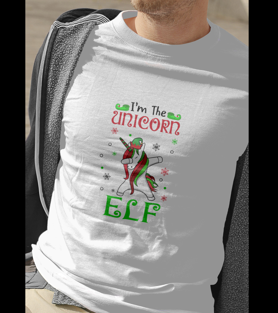 I'm The Unicorn ELF Christmas Dance Magic T-Shirt