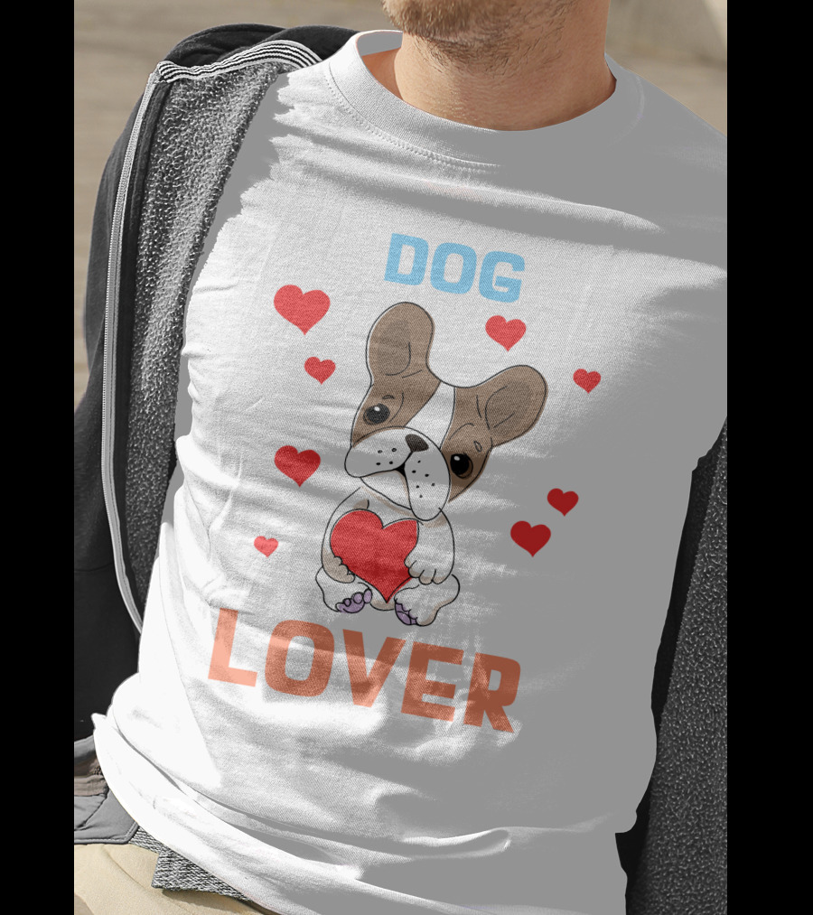 DOG LOVER Puppy Hearts T-Shirt