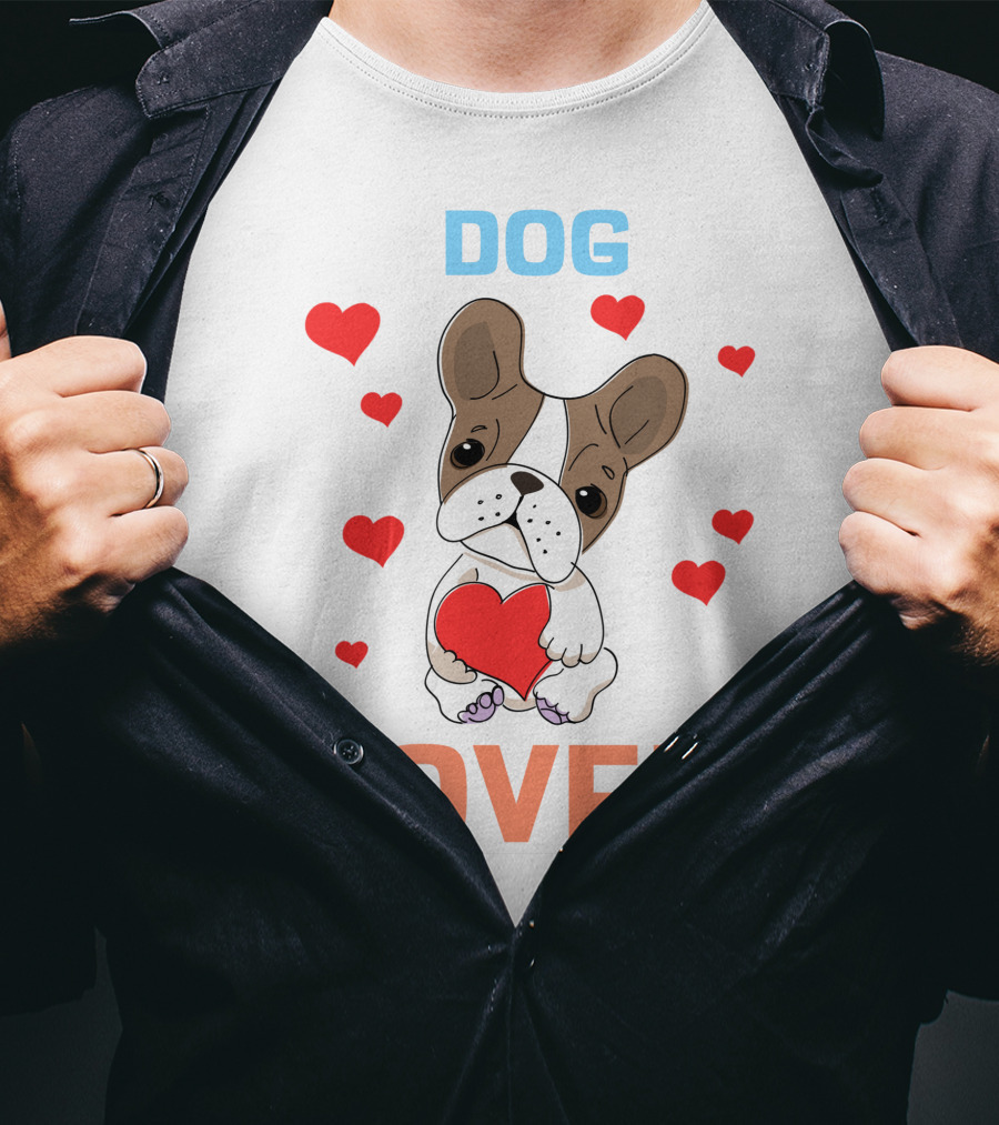 DOG LOVER Puppy Hearts T-Shirt