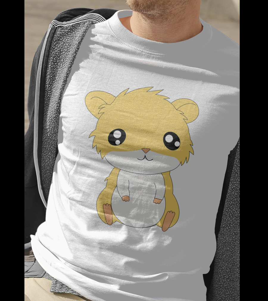 Cute Baby Hamster Cartoon T-Shirt