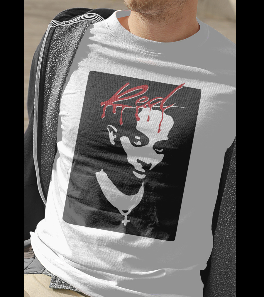 Playboi Carti Whole Lotta Red Dripping Face T-Shirt