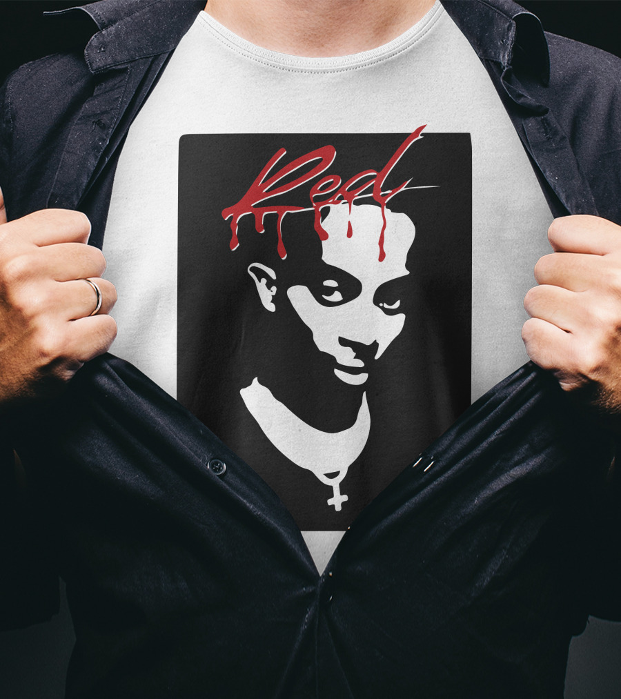 Playboi Carti Whole Lotta Red Dripping Face T-Shirt