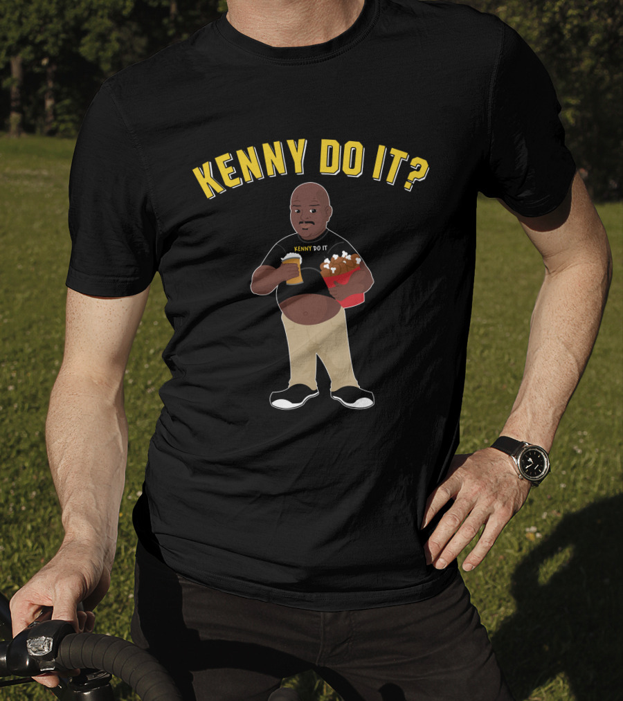Kenny Do It Funny Guy With Beer And Chicken T-Shirt